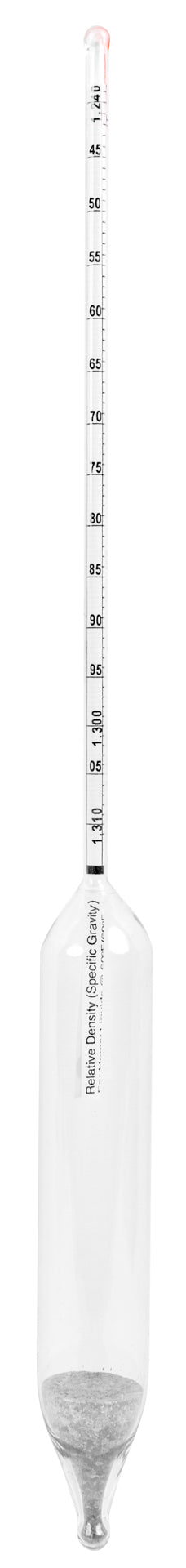 Precision Specific Gravity Hydrometers - 330mm - 6602 Series - Heathrow Scientific