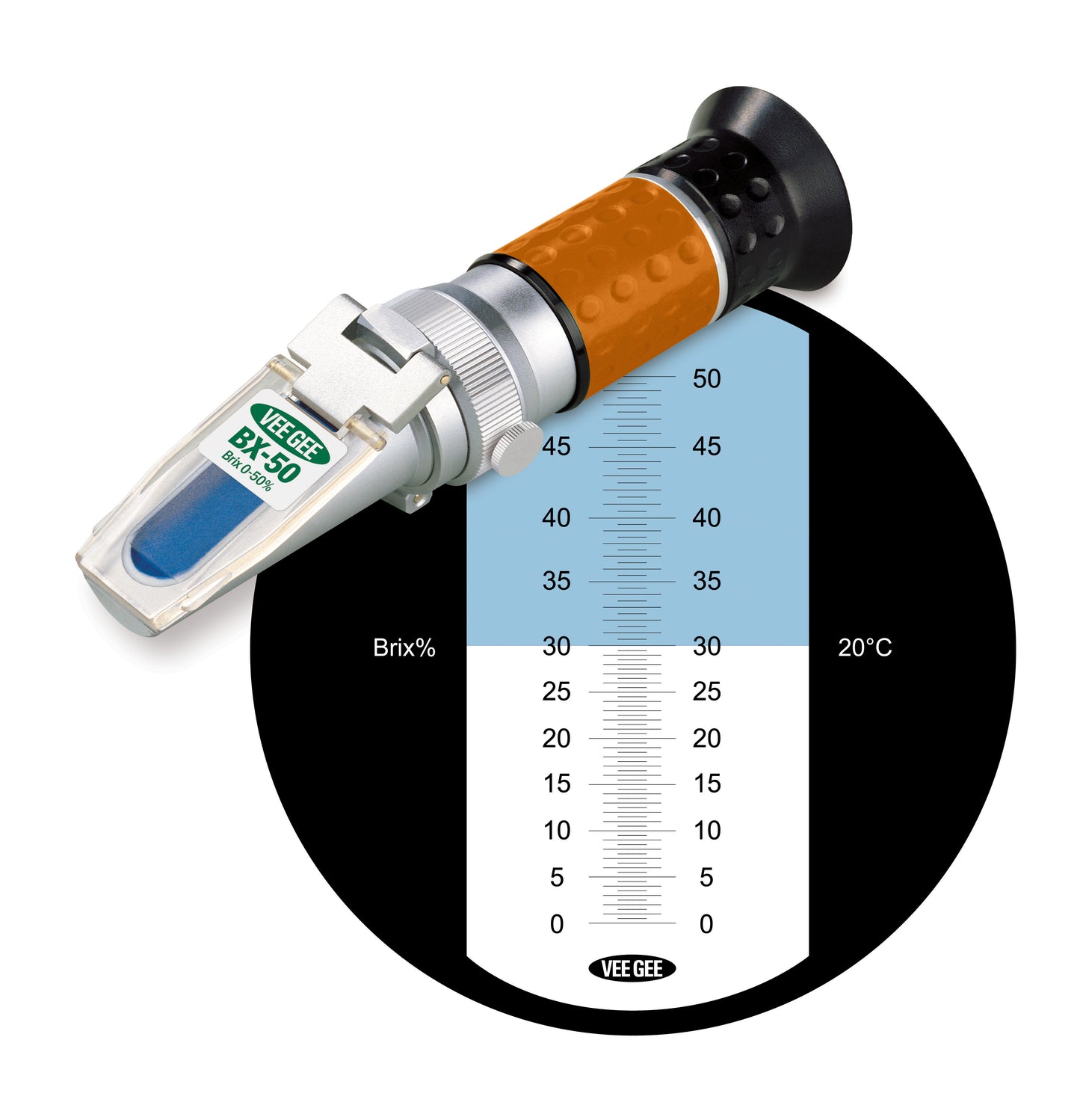 Heathrow Scientific Handheld Refractometers - 43000 Series | Brix & NaCl