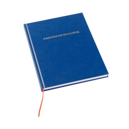 Heathrow Scientific HS8610B Laboratory Notebook 200-Page Grid (Blue) Acid-Free Hardbound