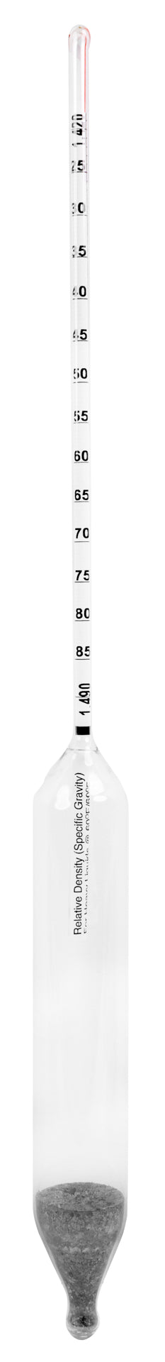 Precision Specific Gravity Hydrometers - 330mm - 6602 Series - Heathrow Scientific