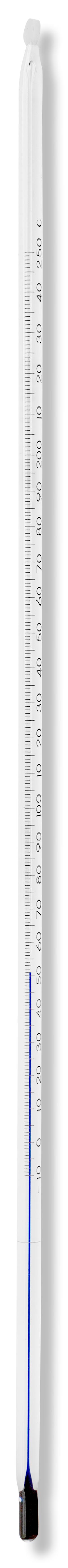 80910 - VEE GEE Scientific Glass Thermometer -10 to 250°C (15.4in) Partial Immersion