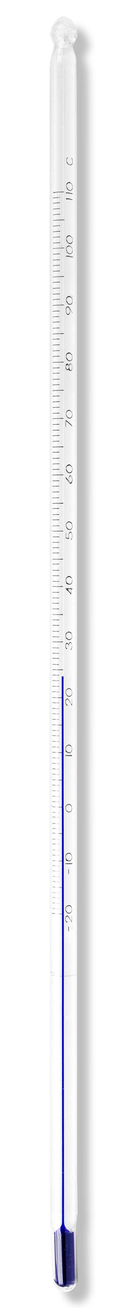 80907E - VEE GEE Scientific Glass Thermometer -20 to 110°C Partial Immersion