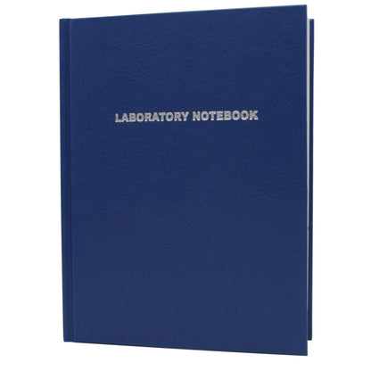 Heathrow Scientific HS8610B Laboratory Notebook 200-Page Grid (Blue) Acid-Free Hardbound alternate view