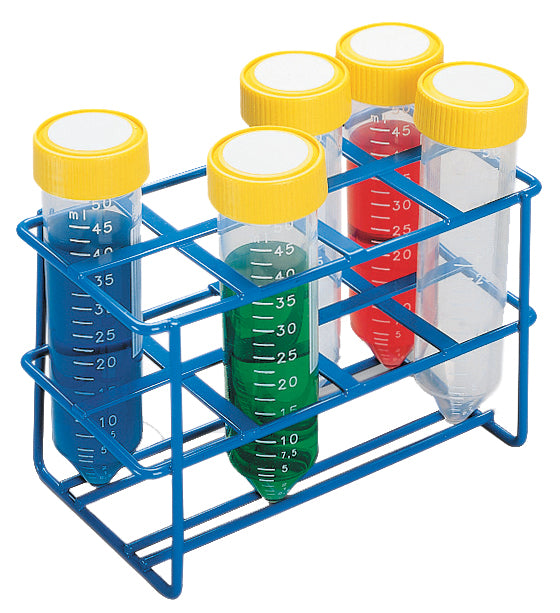 Heathrow Scientific Coated Wire Tube Racks - HDPE Epoxy | Chemical Resistant