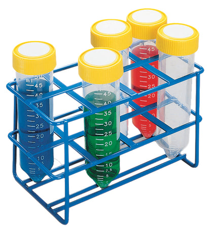 Heathrow Scientific Coated Wire Tube Racks - HDPE Epoxy | Chemical Resistant