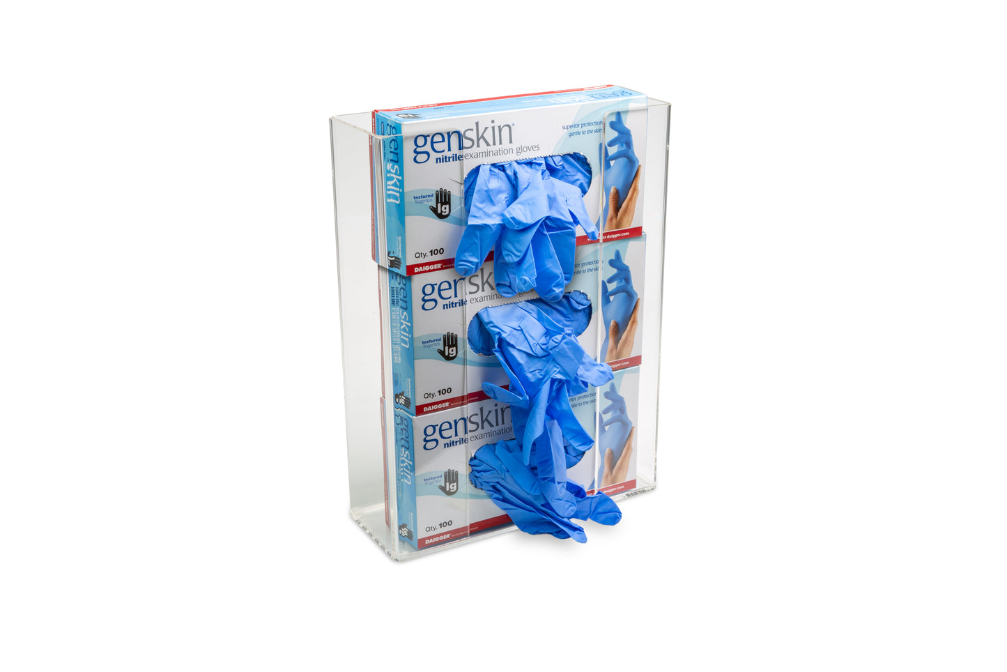 Standard Glove Box Holders - Acrylic and Wire - 1 Each - Heathrow Scientific