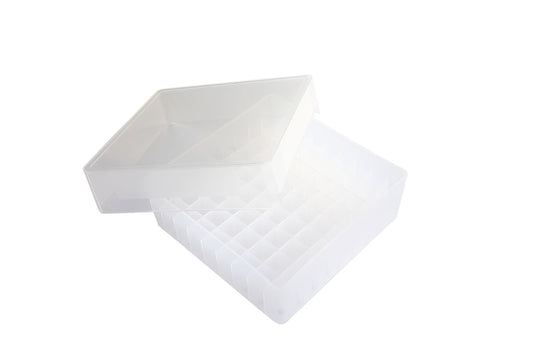 81-Well Microtube Storage Boxes - Heathrow Scientific - 120034