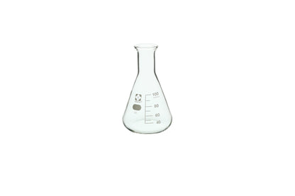 10530-100A - SIBATA Erlenmeyer Flask 100 mL Borosilicate Heavy-Duty Rim