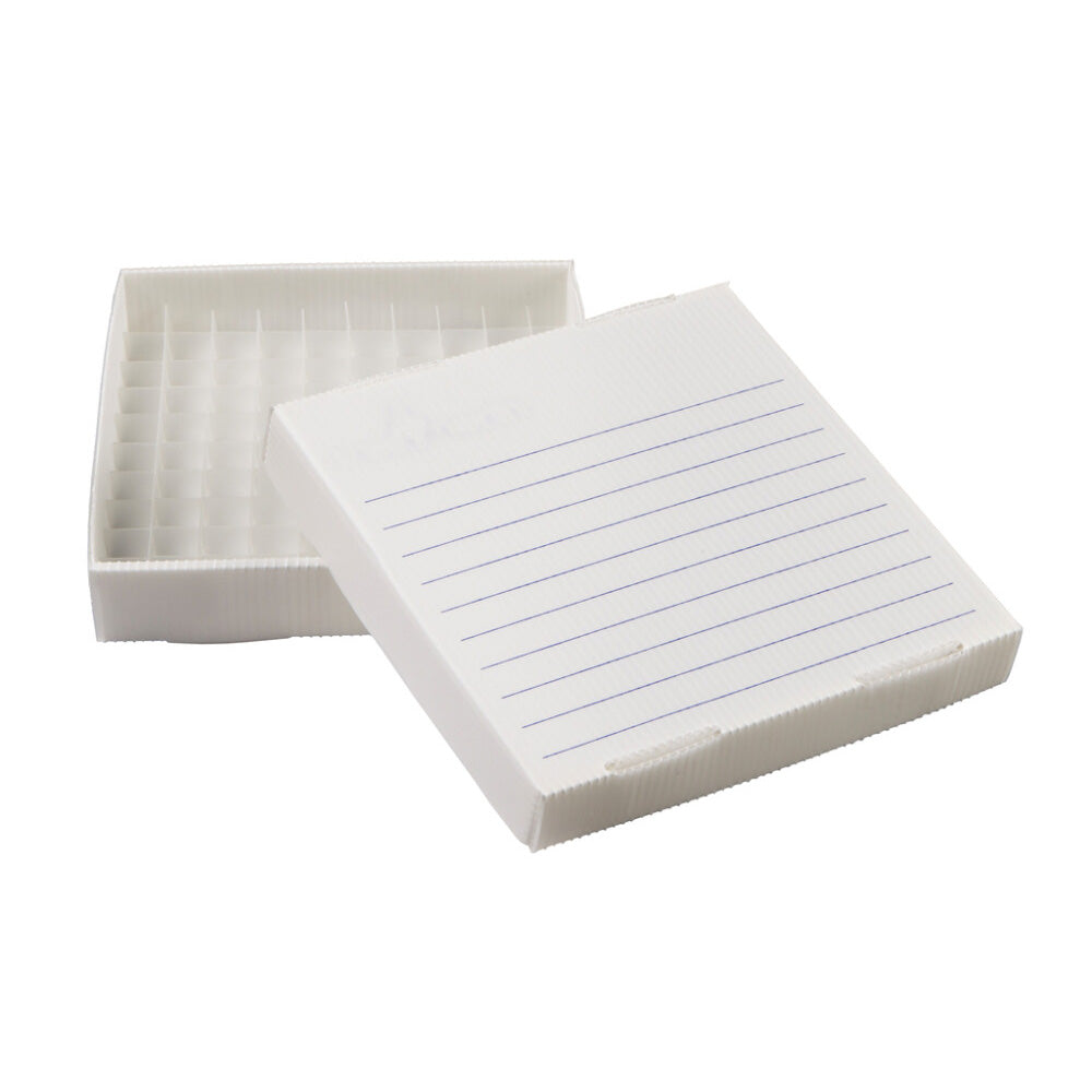Corrugated Polypropylene Freezer Box - -80°C Rated - Heathrow Scientific
