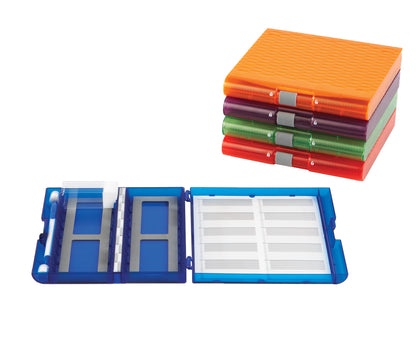 Heathrow Scientific Premium Plus Slide Box - 120570 Series | 100 Place EVA Foam