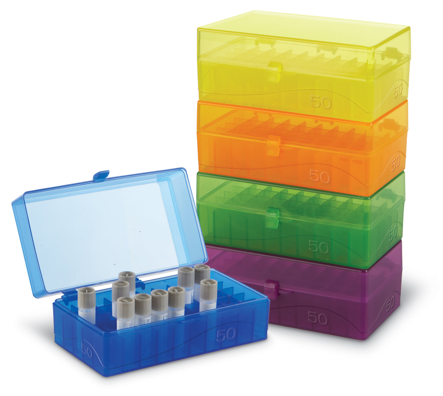 Heathrow Scientific Hinged Microtube Storage Boxes | -80°C Rated
