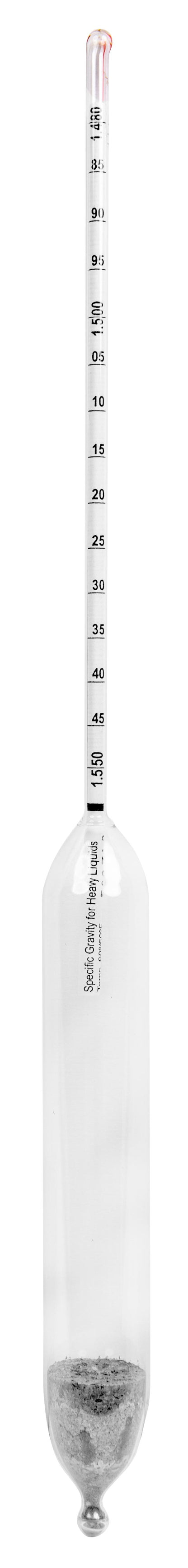 Precision Specific Gravity Hydrometers - 330mm - 6602 Series - Heathrow Scientific