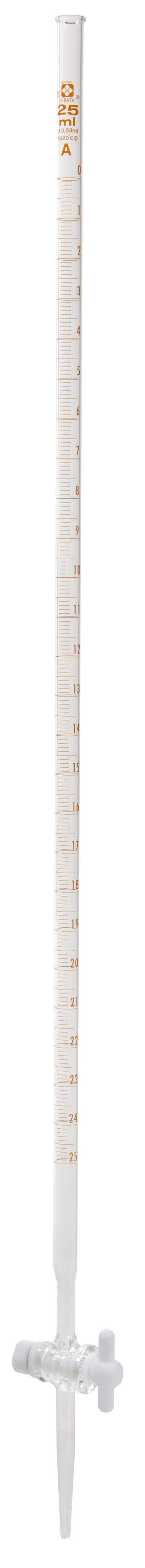 Precision Glass Burets - PTFE Stopcock - Heathrow Scientific Alternate Image 1 - Heathrow Scientific