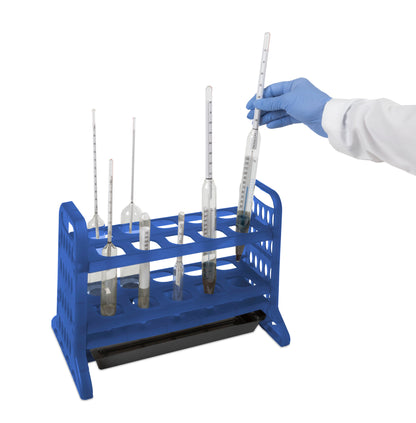 Hydrometer Rack - 10-Place - Heathrow Scientific