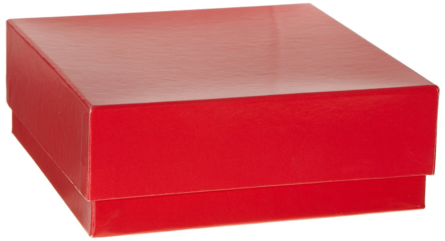 HS2860CR - Heathrow Scientific Cardboard Cryogenic Storage Box 50mm, Red