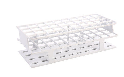 Heathrow Scientific OneRack® Test Tube Racks - POM — Full-Size | 25mm (40-Place) / White, HS27514A