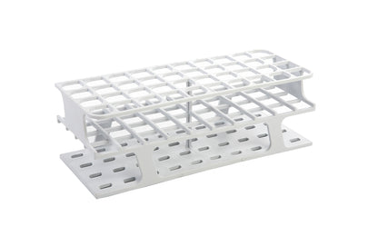 Heathrow Scientific OneRack® Test Tube Racks - POM — Full-Size | 20mm (40-Place) / White, HS27513A