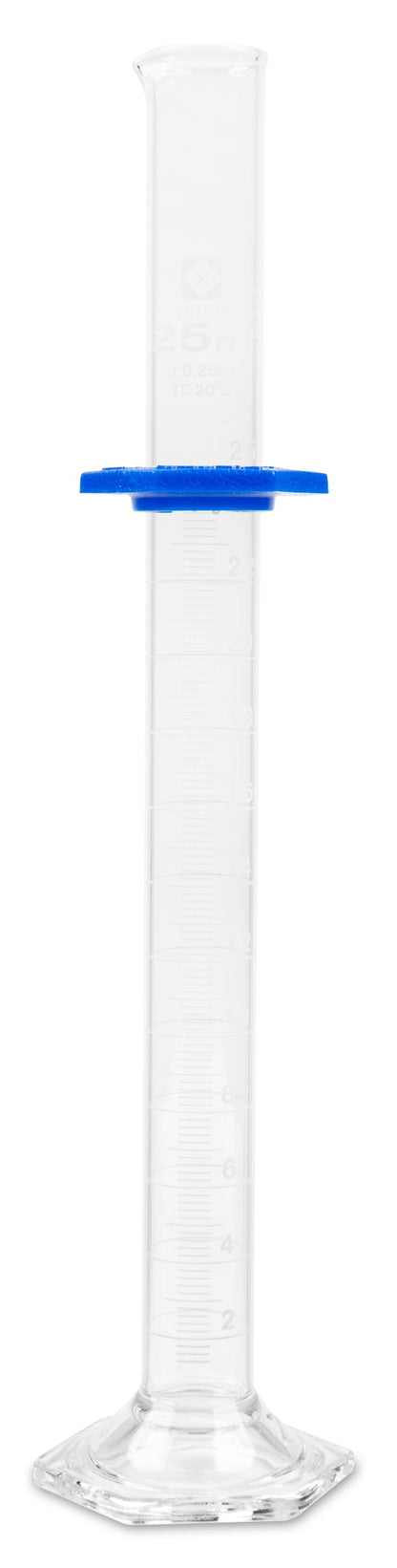Class B Glass Graduated Cylinders - Borosilicate - Heathrow Scientific Alternate Image 2 - Heathrow Scientific