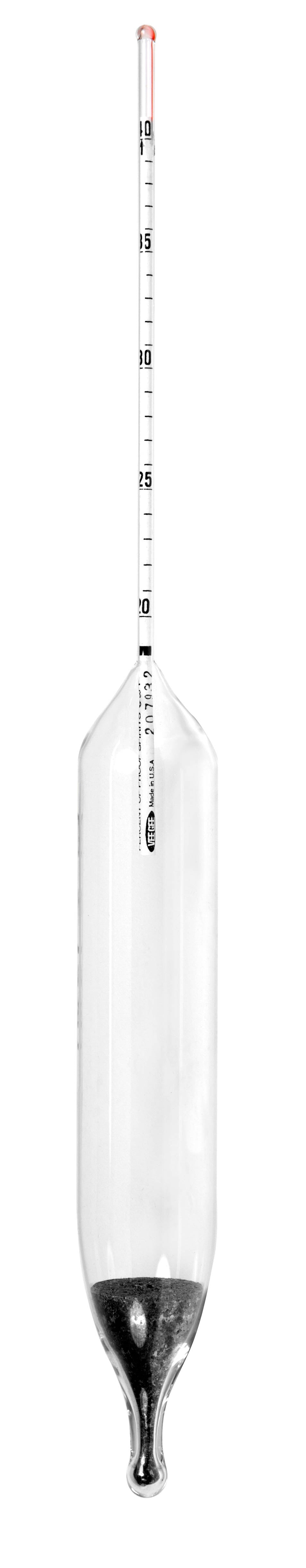 Heathrow Scientific Alcohol Proof Hydrometers - 6613 Series | IRS Specification