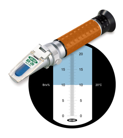 Heathrow Scientific Handheld Refractometers - 43000 Series | Brix & NaCl