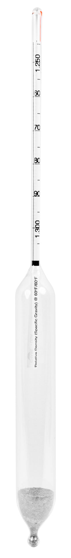 Heathrow Scientific ASTM Specific Gravity Hydrometers - 6700 Series