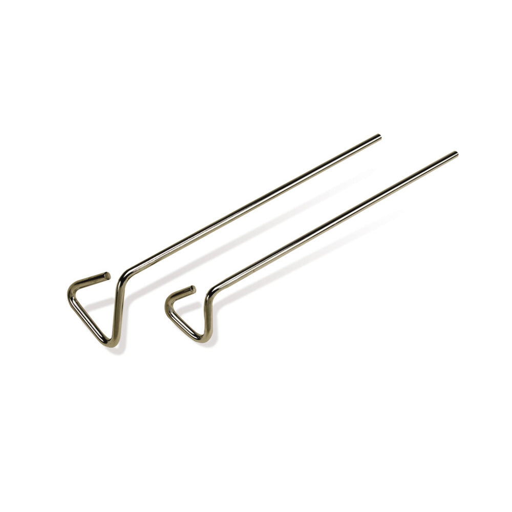 Heathrow Scientific HS86655 Cell Spreader Stainless Steel 33mm Bar 8in Autoclavable Flame Sterilizable Individually Wrapped