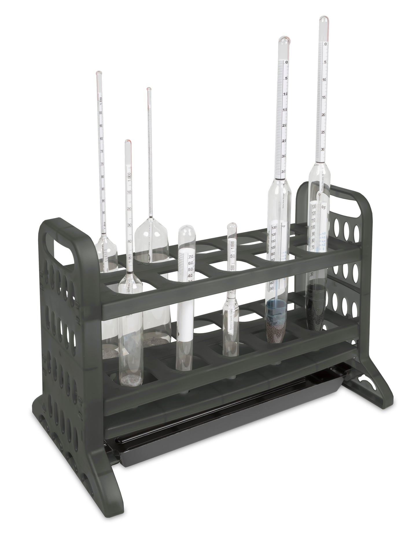 Hydrometer Rack - 10-Place - Heathrow Scientific