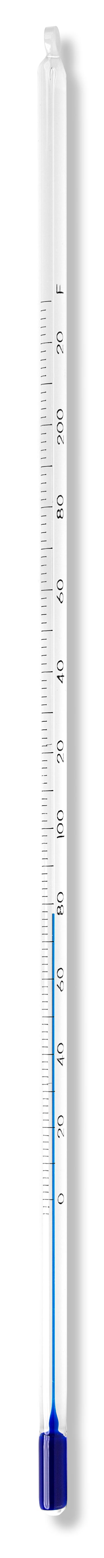 80702 - VEE GEE Scientific Glass Thermometer -4 to 230°F Total Immersion