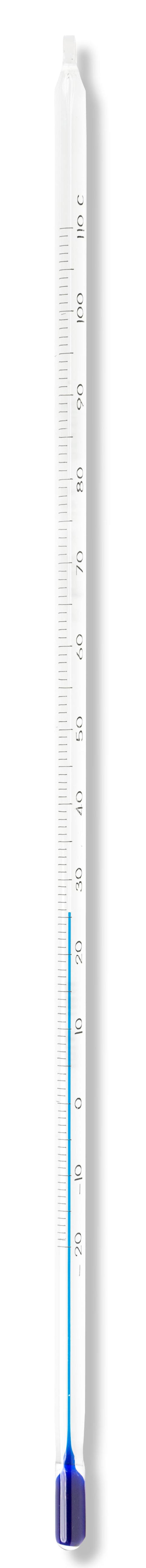 80707 - VEE GEE Scientific Glass Thermometer -20 to 110°C Total Immersion
