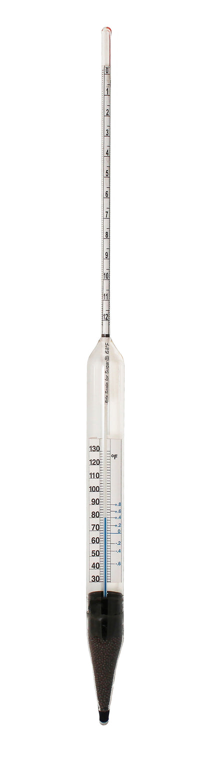 6601TS-1F - Brix Hydrometers with Thermometer (°F)