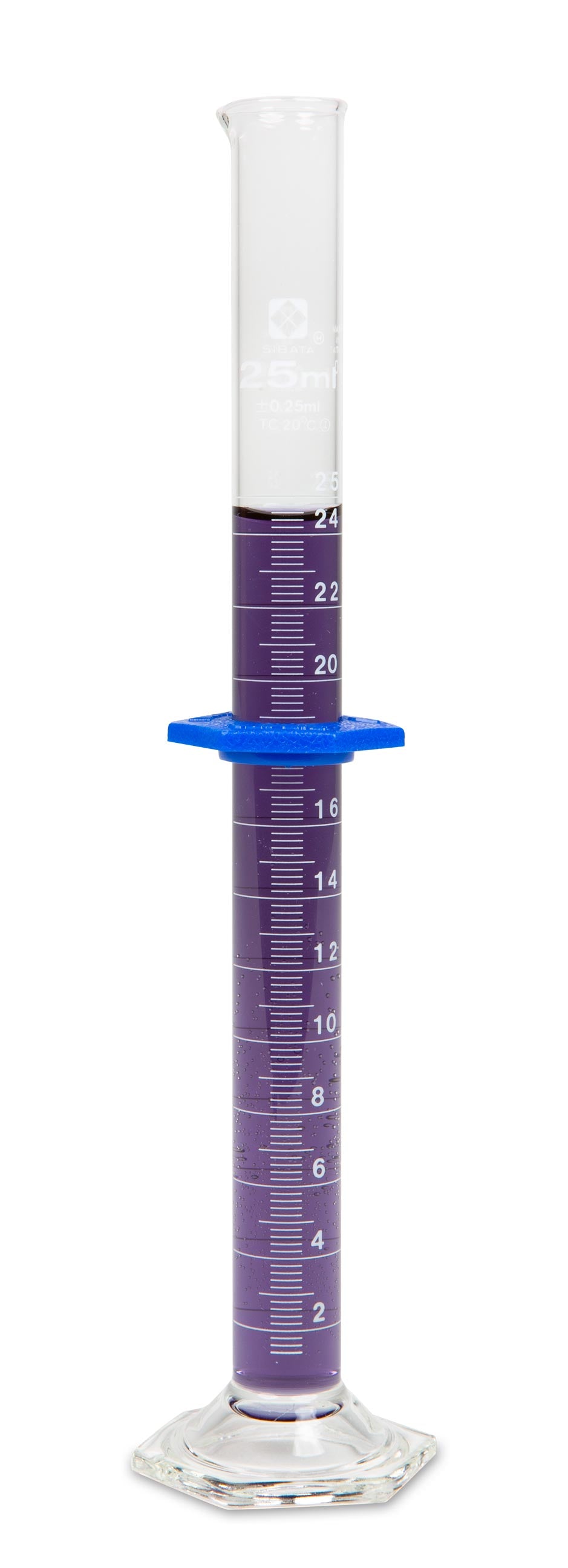 Class B Glass Graduated Cylinders - Borosilicate - Heathrow Scientific - 2351-25 - Heathrow Scientific