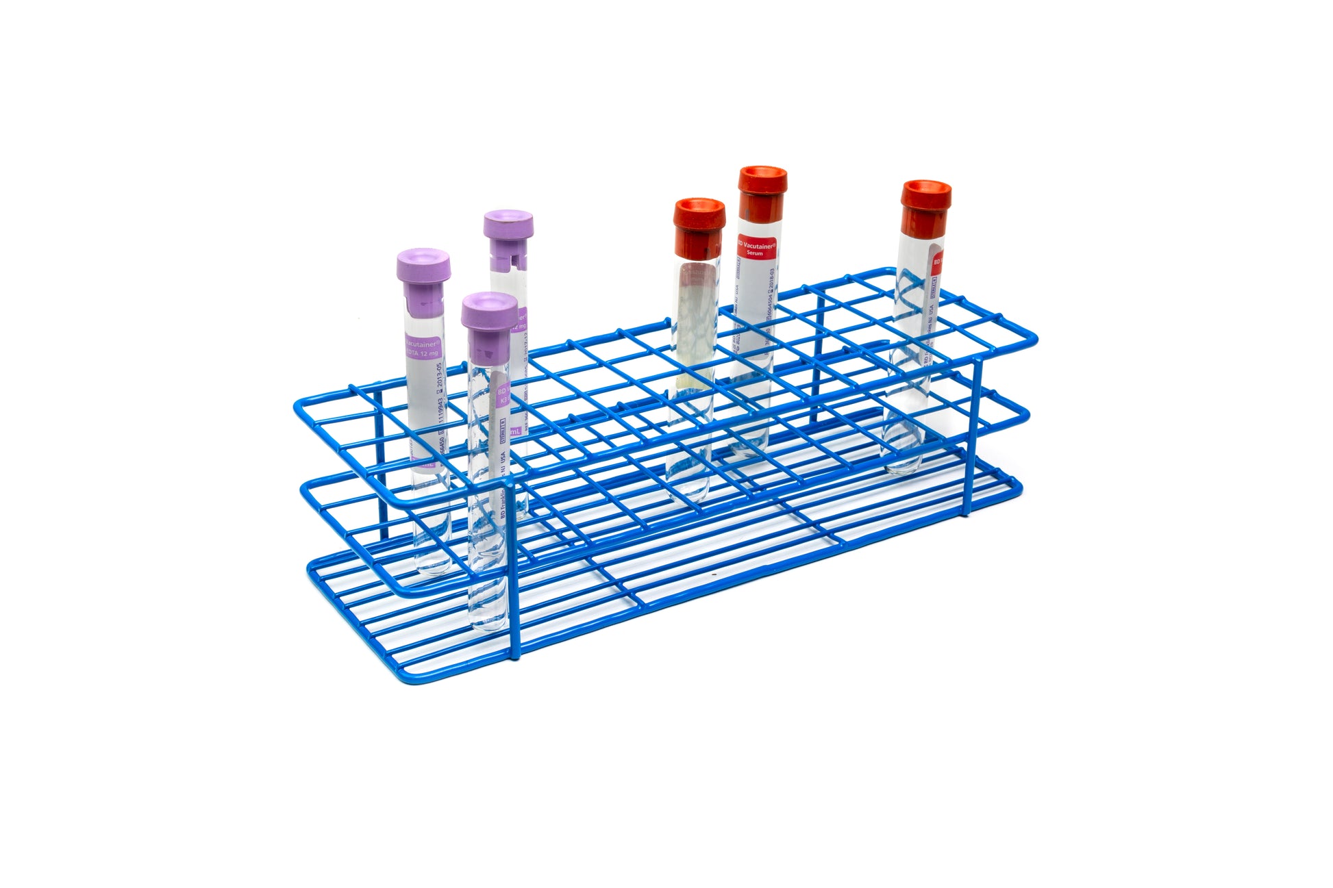 Heathrow Scientific Coated Wire Tube Racks - HDPE Epoxy | Chemical Resistant — view 3