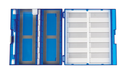 Heathrow Scientific Premium Plus Slide Box - 120570 Series | 100 Place EVA Foam