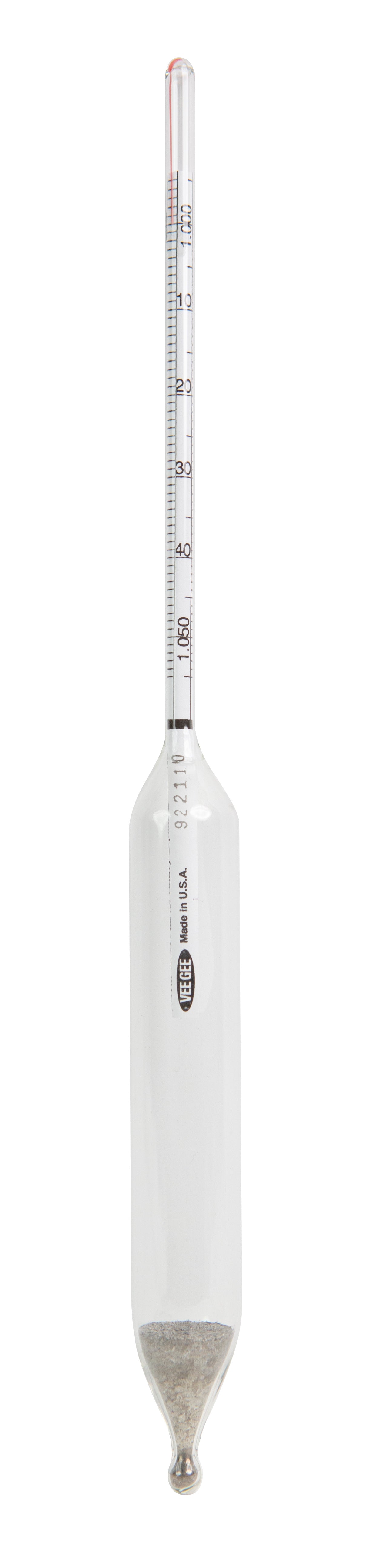 Heathrow Scientific ASTM Specific Gravity Hydrometers - 6700 Series