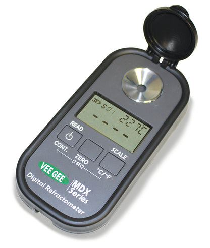 48603 - VEE GEE Scientific MDX Digital Refractometer MDX-603 Glycol / Coolant (4 Scales)