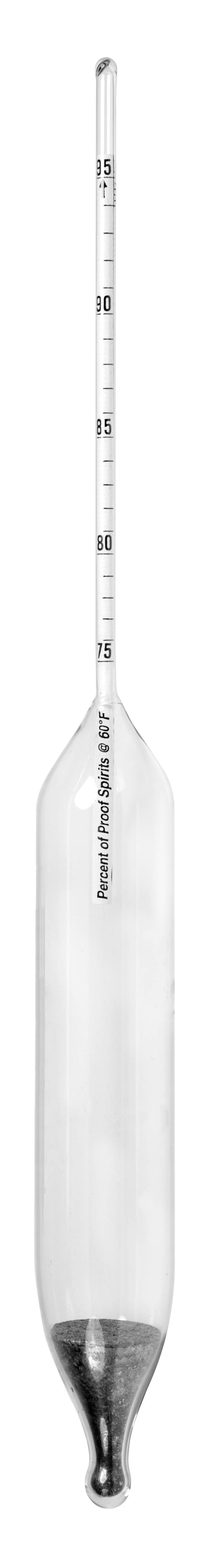 Heathrow Scientific Alcohol Proof Hydrometers - 6613 Series | IRS Specification