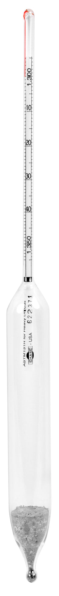 Heathrow Scientific ASTM Specific Gravity Hydrometers - 6700 Series