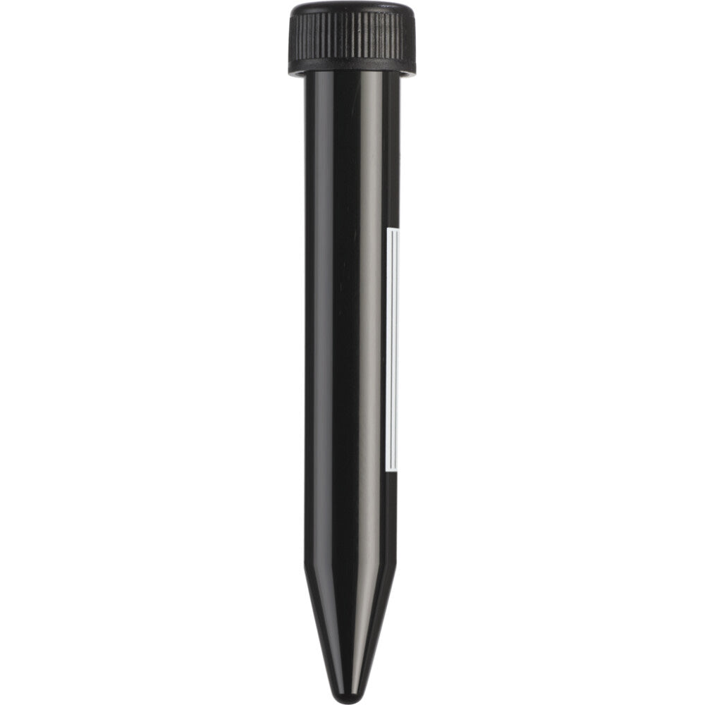 HS4428 - Heathrow Scientific 15mL Black Sterile Conical Tubes Case of 500 DNase RNase Free Light Blocking