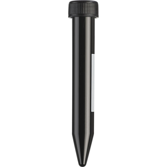 HS4428 - Heathrow Scientific 15mL Black Sterile Conical Tubes Case of 500 DNase RNase Free Light Blocking