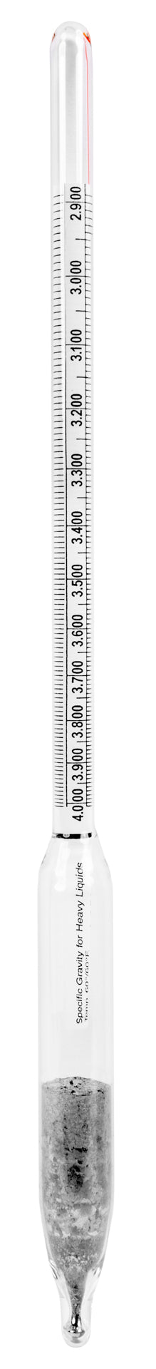 6603-9 - VEE GEE Scientific Hydrometer SG 3.000–4.000 (0.010 subdiv)