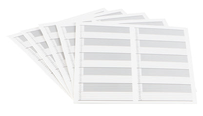 Heathrow Scientific 120618 Inventory Cards Cardboard White