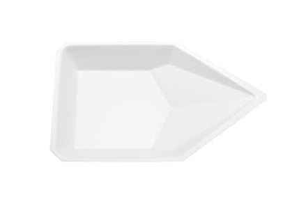 Heathrow Scientific 120227 Pour Boat Large, Anti-Static Polystyrene White Pack of 500