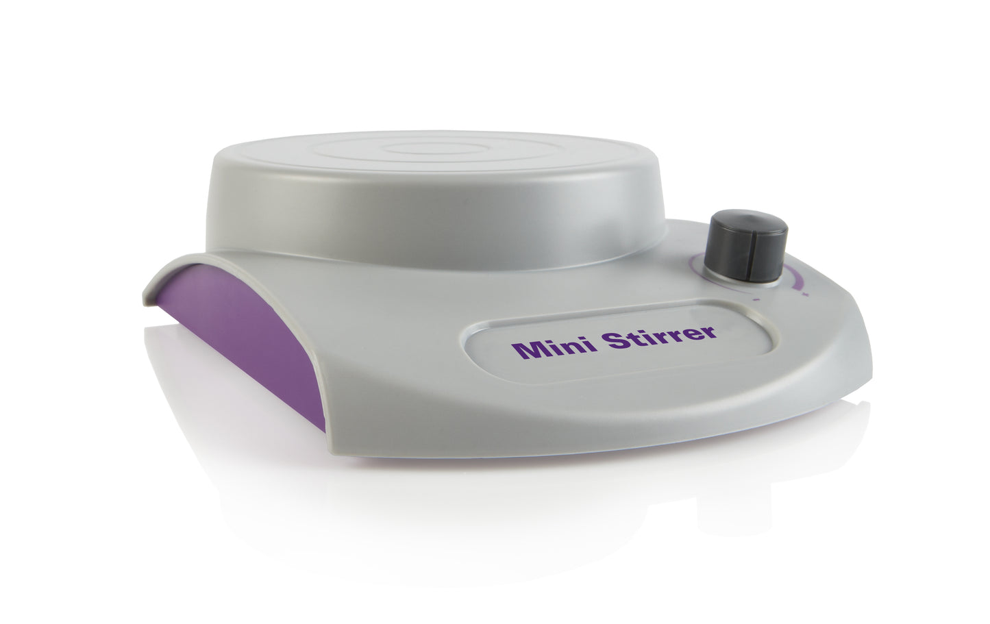 120155 - Heathrow Scientific Mini Magnetic Stirrer Grey Purple Compact 3L