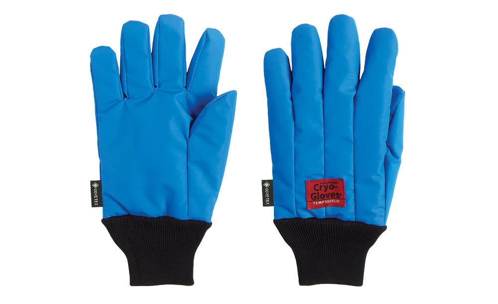 TempShield Waterproof CRYO-GLOVES® GORE-TEX Liner Blue - Cryogenic liquid nitrogen gloves