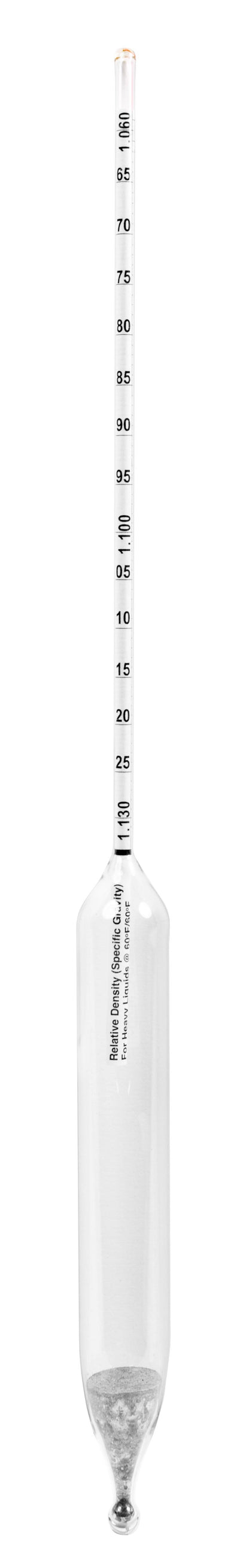 Precision Specific Gravity Hydrometers - 330mm - 6602 Series - Heathrow Scientific