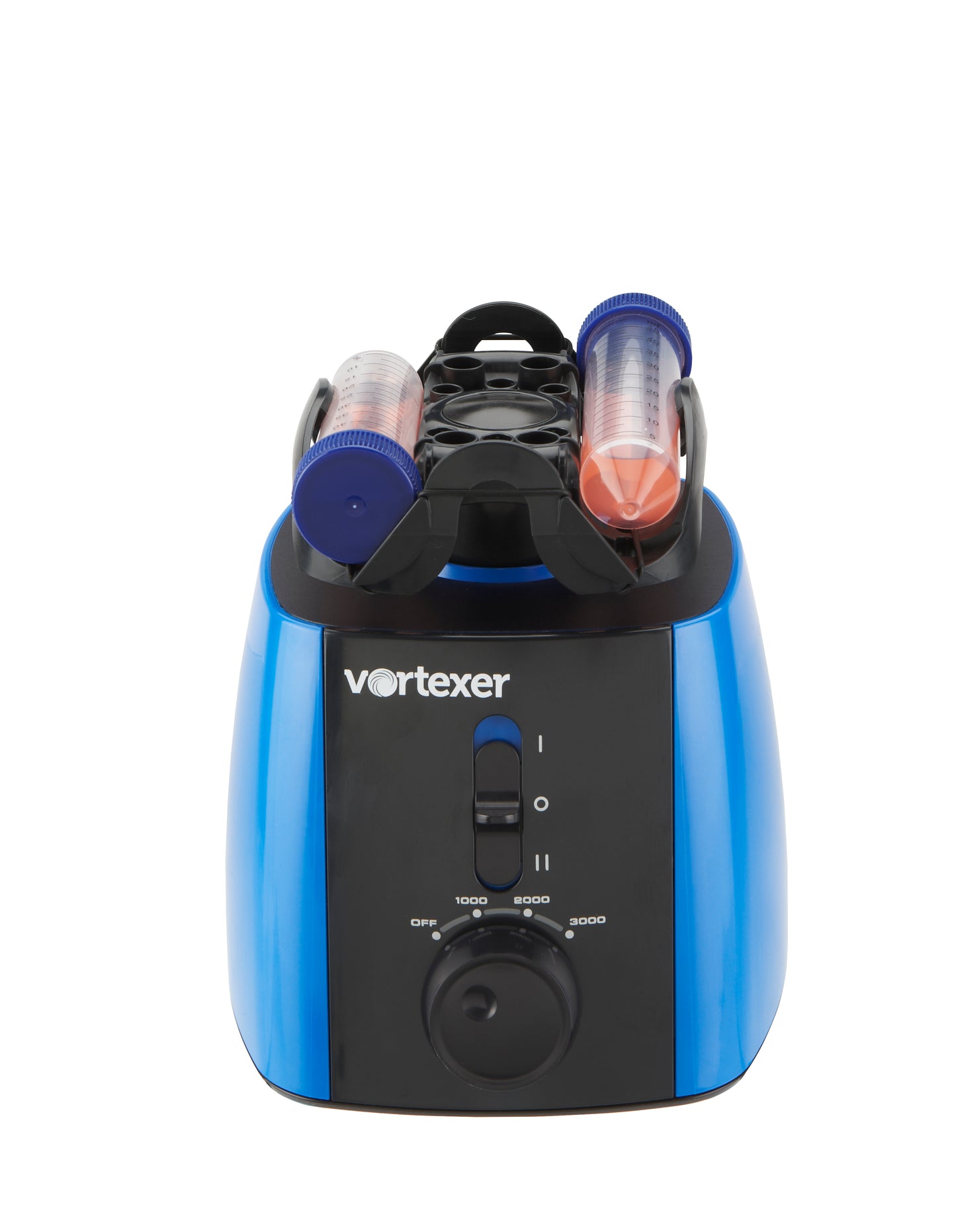 Lab Vortex Mixer with Touch Function, 0–3000 RPM, Blue (CE or UK Plug) - Image 4