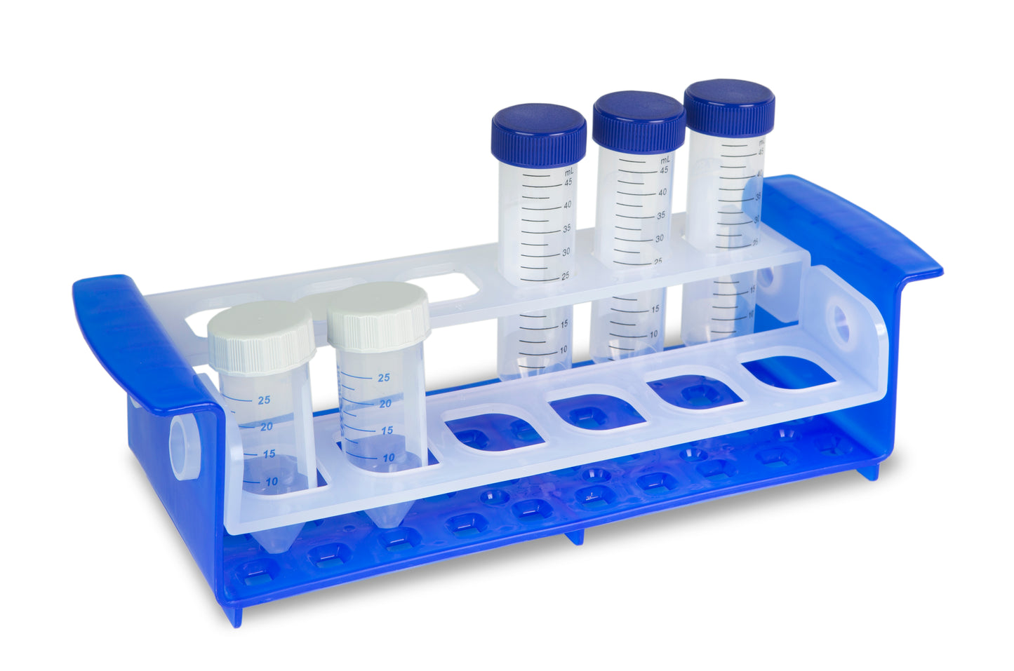 OneRack® MULTI Adaptable Tube Rack - Blue/Natural