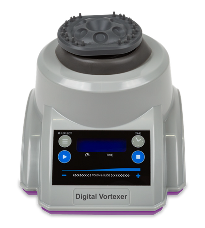 120805 - Digital Vortexer, Grey/Purple, 100-240 VAC, 50/60 Hz