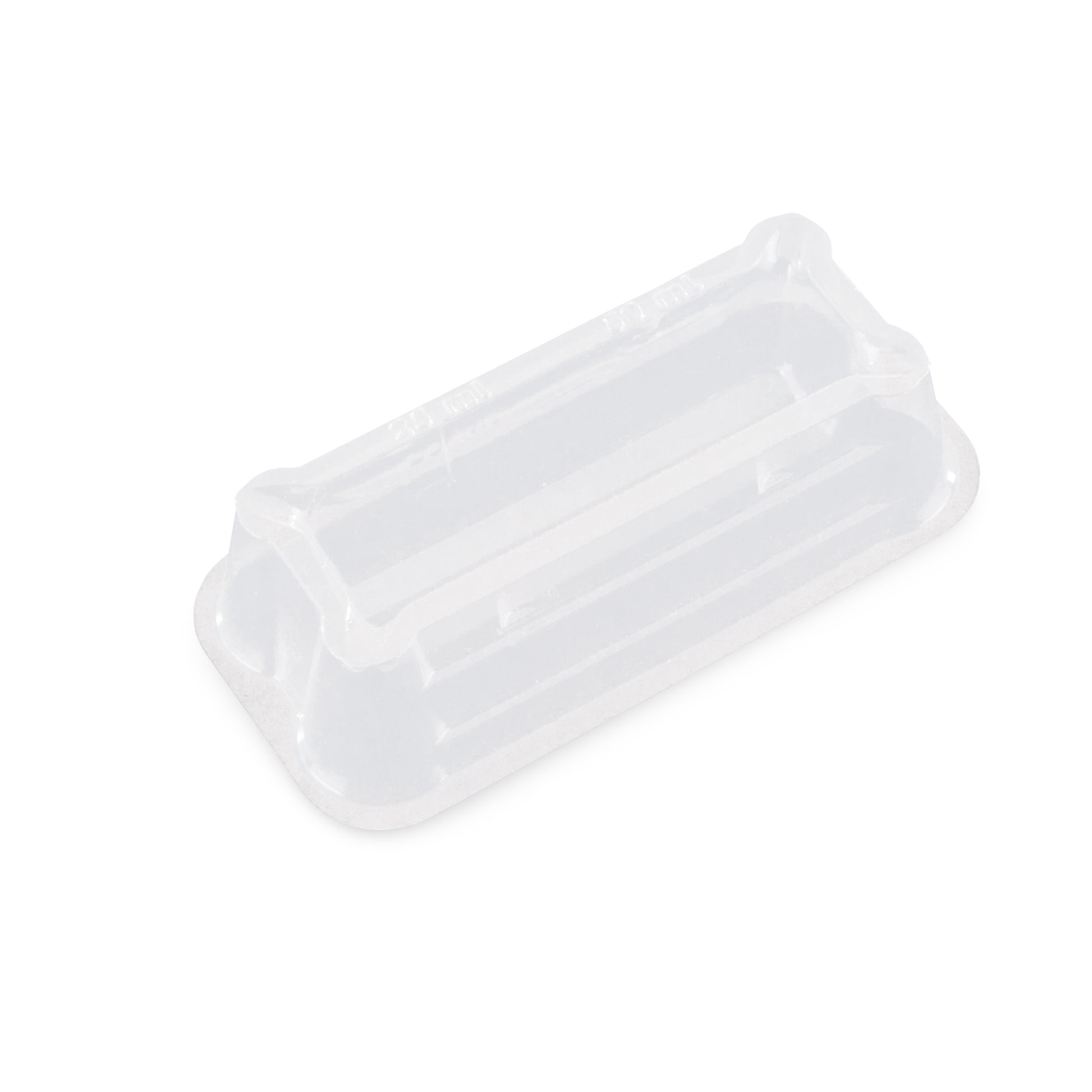 Heathrow Scientific 120750 Reagent Reservoir 55mL Sterile Polystyrene Clear Pack of 100 Single Bag DNase RNase Free
