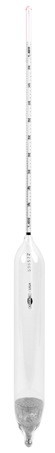 Heathrow Scientific ASTM Specific Gravity Hydrometers - 6700 Series